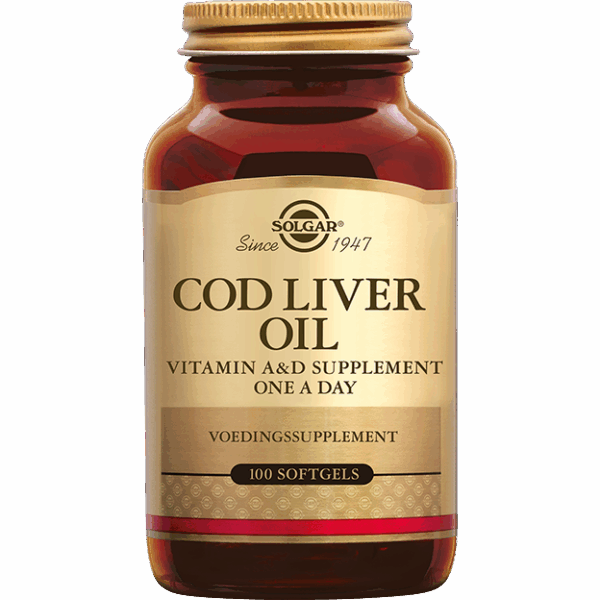 Solgar Cod Liver Oil (Levertraan) Softgels