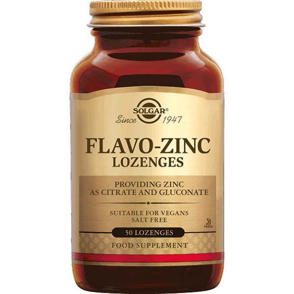 Solgar Flavo Zinc Lozenges Zink Zuigtabletten