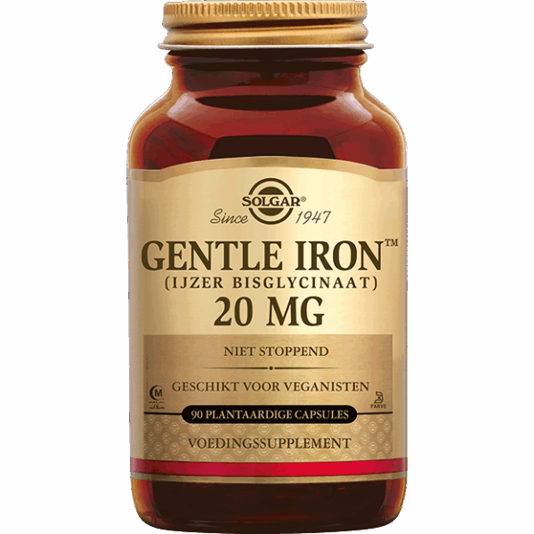Solgar Gentle Iron (IJzer) 20 mg Capsules