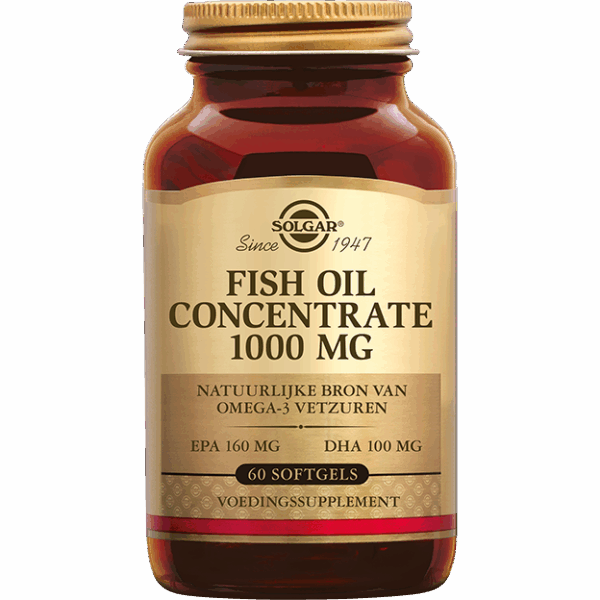 Solgar Fish Oil (Visolie) Concentrate 1000 mg Softgels