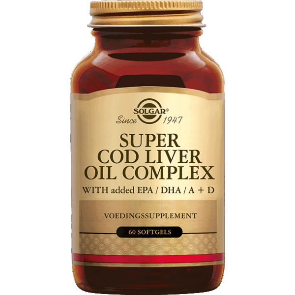 Solgar Super Cod Liver Oil Levertraan Complex Softgels