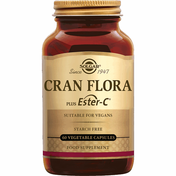 Solgar Cran Flora (Cranberry) Capsules