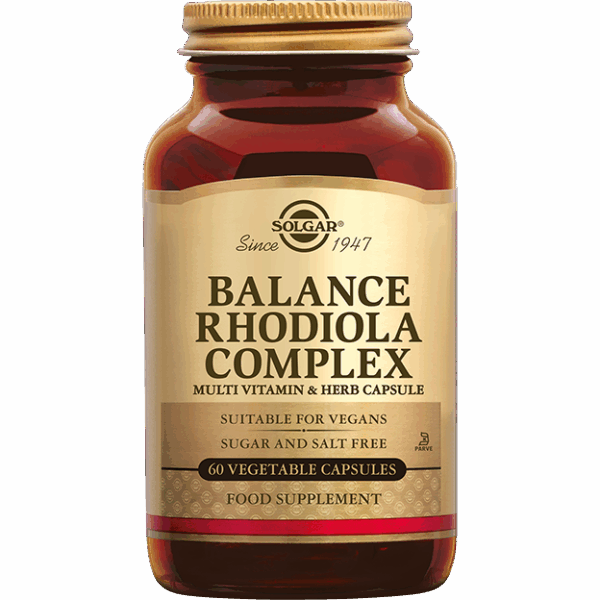 Solgar Balance Rhodiola Complex Capsules