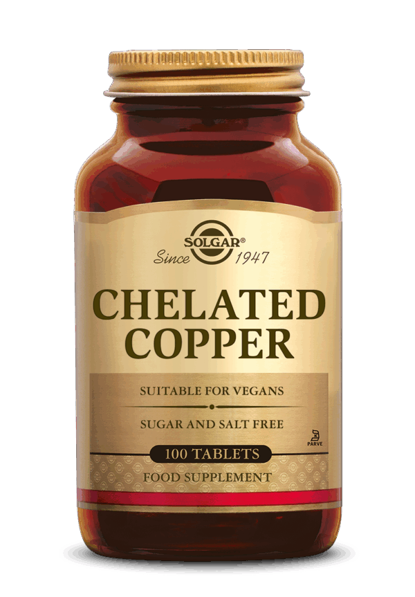 Solgar Chelated Copper (Koper) Tabletten