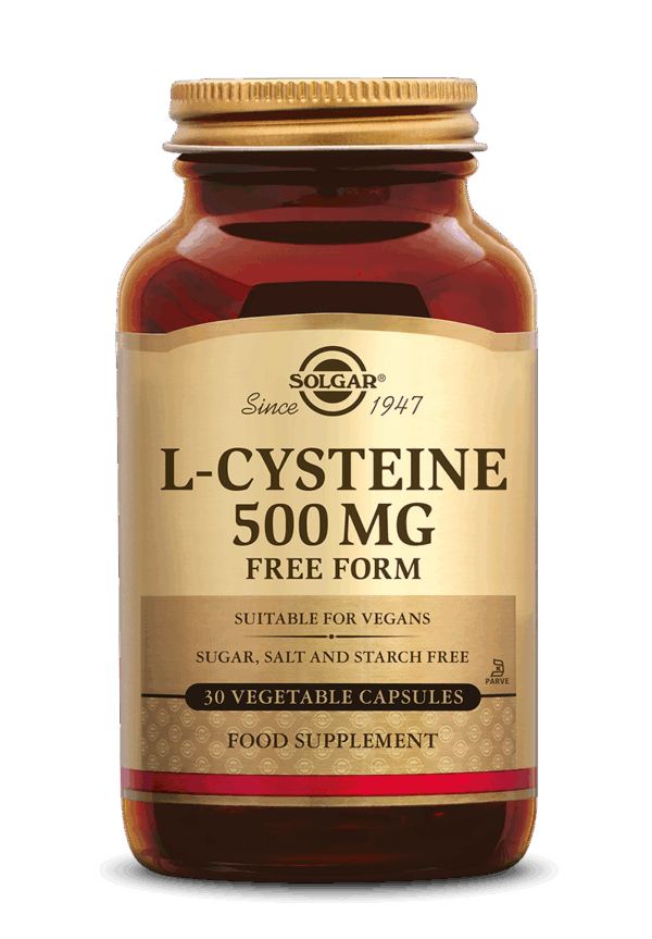 Solgar L-Cysteine 500 mg Capsules