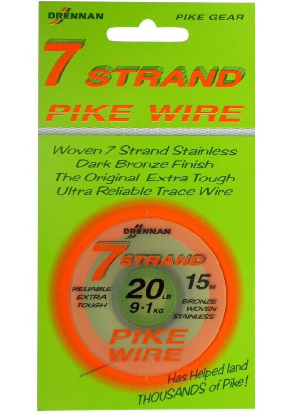 Drennan Trace Wire 7Strand 15m 20lb 0,27mm 9,1kg
