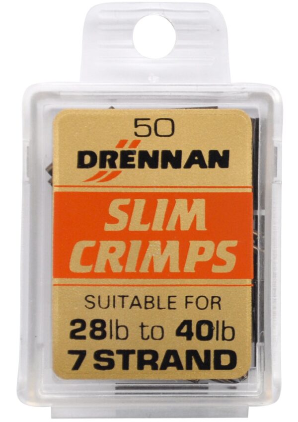 Drennan Slim Crimps sleeves 50st 20-34lb 0.90 mm