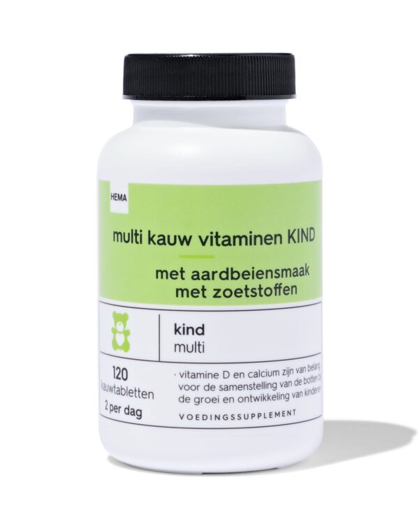 HEMA Multi Kauw Vitaminen Kind 120 Stuks