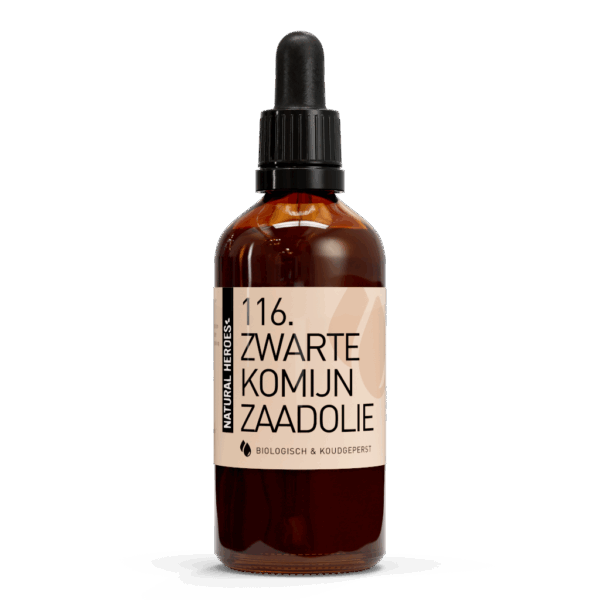 Zwarte Komijnzaadolie (Biologisch & Koudgeperst) 100 ml