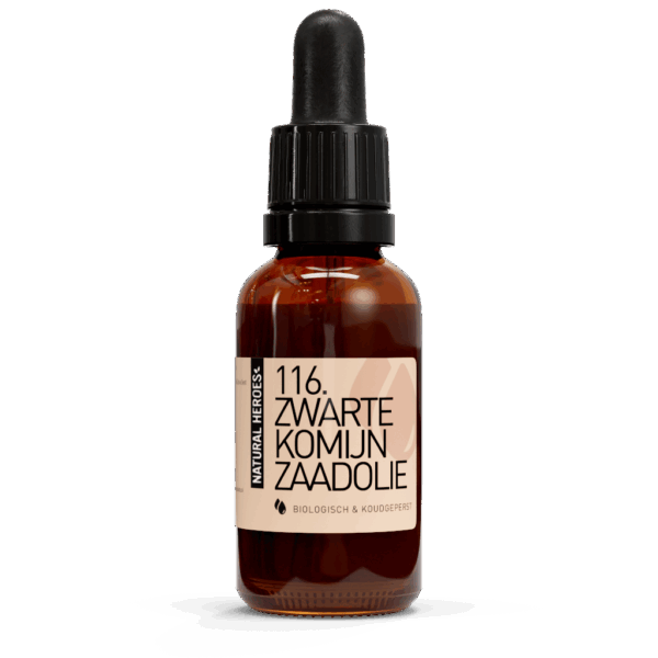 Zwarte Komijnzaadolie (Biologisch & Koudgeperst) 30 ml