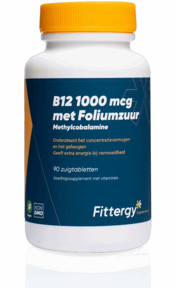 B12 1000 mcg Methylcobalamine - 90 zuigtabletten