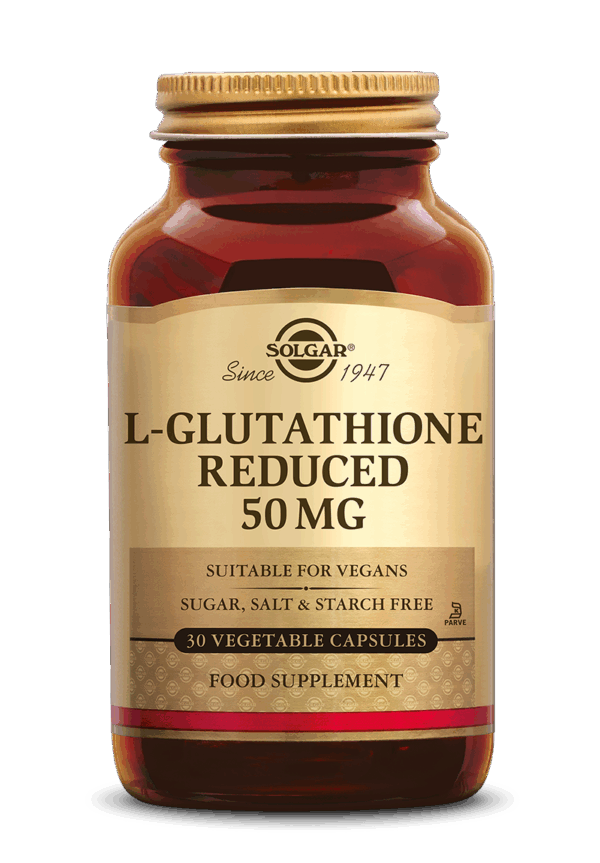 Solgar L-Glutathione Reduced 50 mg Capsules