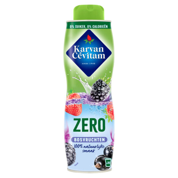 Siroop Karvan Cevitam bosvruchten 0% suiker 600ml | 6 stuks