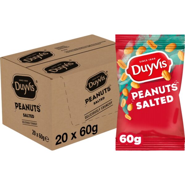 Duyvis Pinda&apos;s Gezouten zakje 60 gram