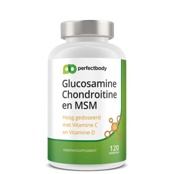 Perfectbody Glucosamine Chondroitine En MSM Tabletten