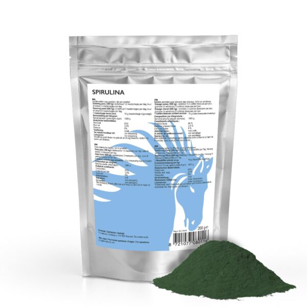 Spirulina paard 200 gram