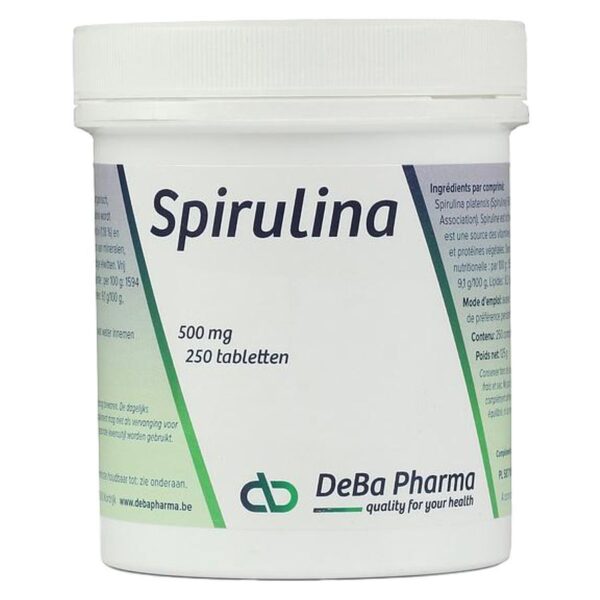 Spirulina Comp 250x500mg Deba