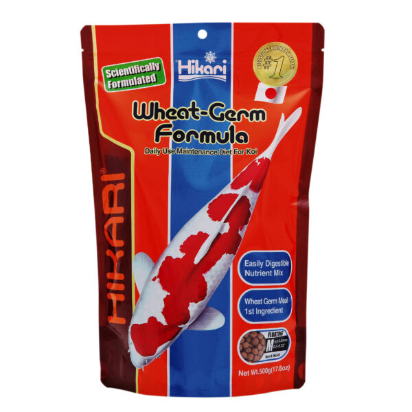 Hikari Wheat-Germ Medium 500g - Koivoer voor Gezondheid & Kleurverbetering