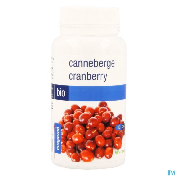 Purasana Vegan Cranberry Bio Caps 30