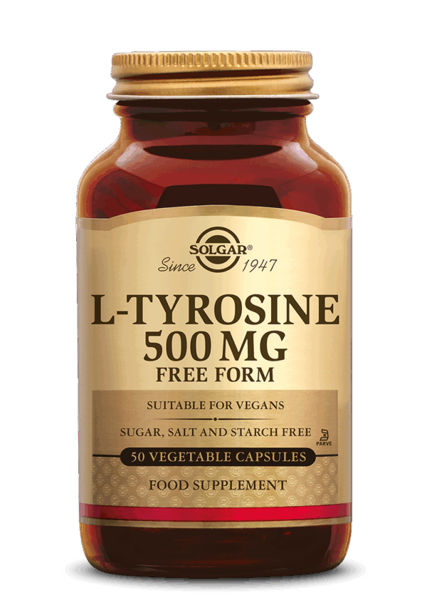 Solgar L-Tyrosine 500 mg Capsules