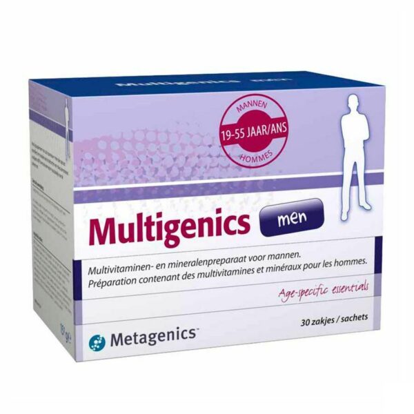 Metagenics Multigenics Men 30 Poederzakjes
