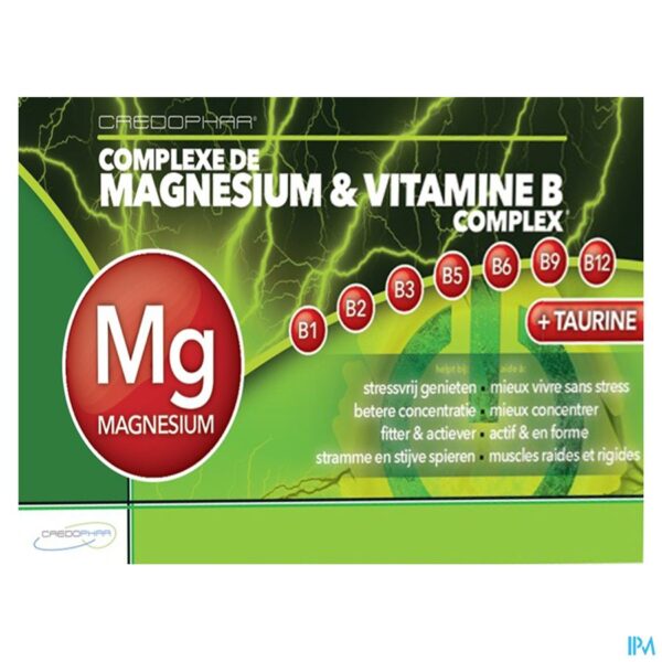 Magnesium & Vit B Complex Caps 60 Credophar