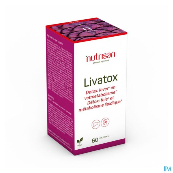 Nutrisan Livatox 60 Vegetarische capsules