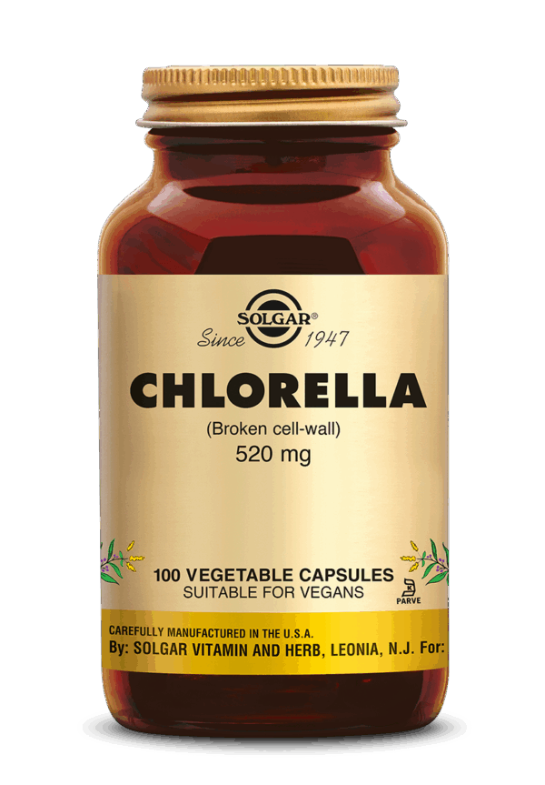 Solgar Chlorella (Alg) Capsules