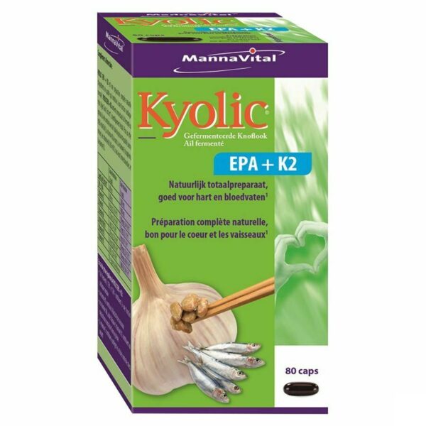 Mannavital Kyolic Epa+k2 Caps 80