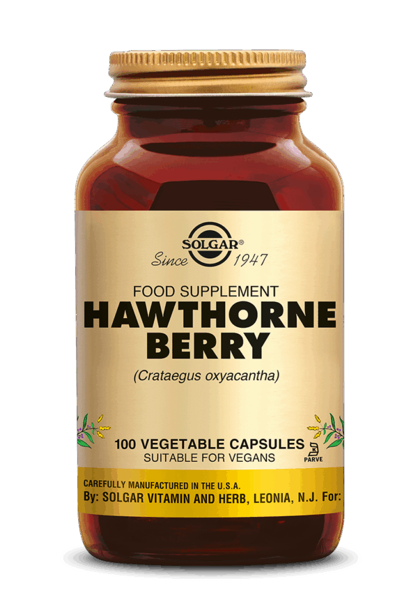 Solgar Hawthorne (Meidoorn) Berry Capsules