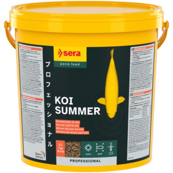 Sera Koi Professional Summer Koivoer - Energie & Groei in Zomermaanden 7 kg