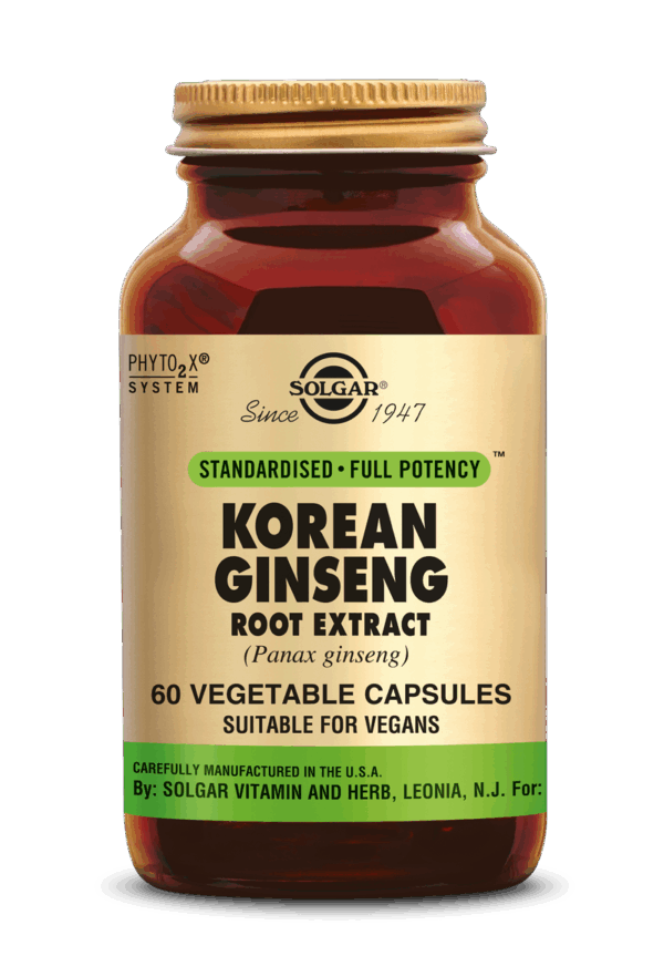 Solgar Ginseng Korean Root Extract Capsules