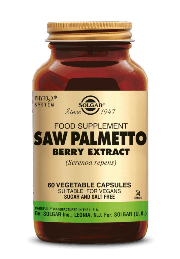 Solgar Saw Palmetto (Zaagpalm) Berry Extract Capsules