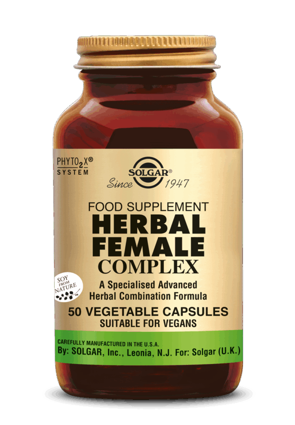 Solgar Herbal Female Kruiden Complex voor Vrouwen Capsules