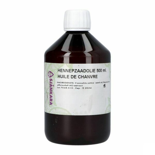 Sjankara Hennepzaad Plant. Olie 500ml