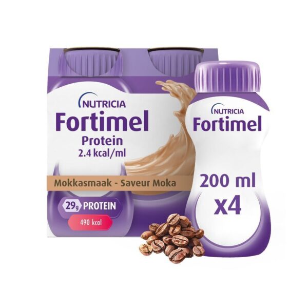 Fortimel Protein 2.4kcal Mokka 4x200ml