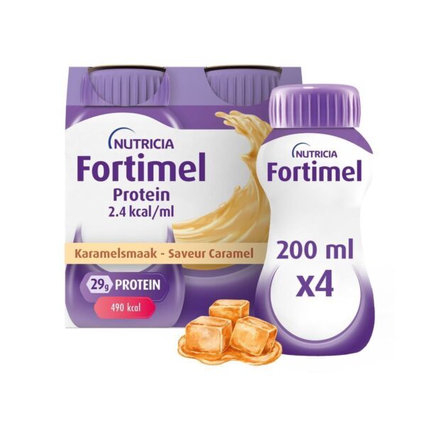 Fortimel Protein 2.4kcal Caramel 4x200ml