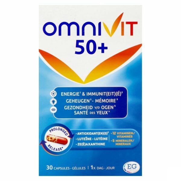 Omnivit 50+ Caps 30