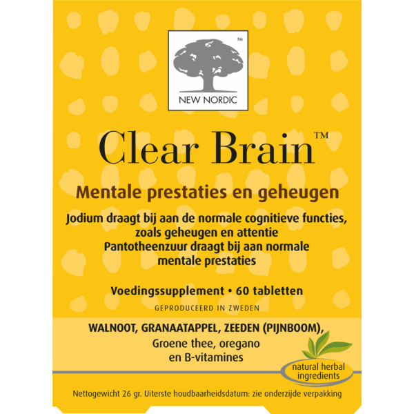 New Nordic Clear Brain Tabletten