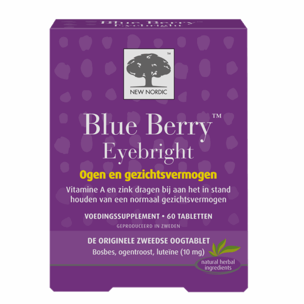 New Nordic Blue Berry Eyebright Tabletten
