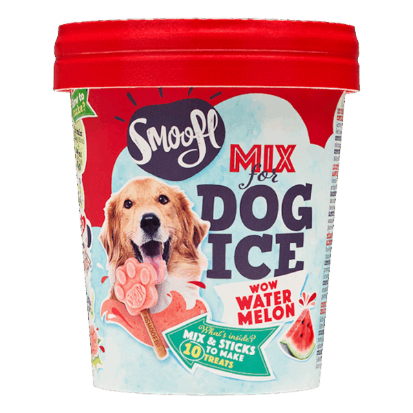 Smoofl Hondenijs watermeloen 160 gram
