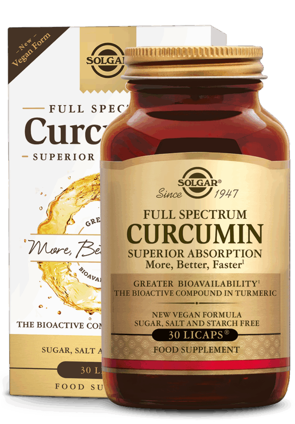 Solgar Full Spectrum Curcumin (Kurkuma) Capsules