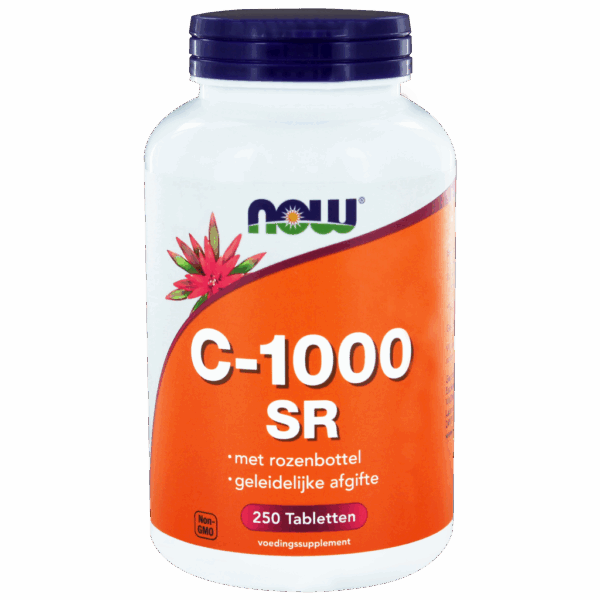 NOW C-1000 SR Rozenbottel Tabletten