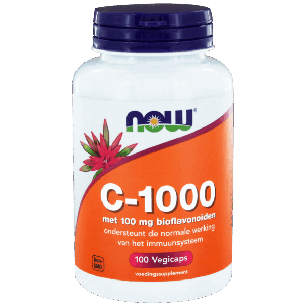 NOW C-1000 met 100mg Bioflavonoïden Capsules