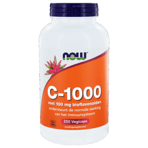 NOW C-1000 met 100mg Bioflavonoïden Capsules