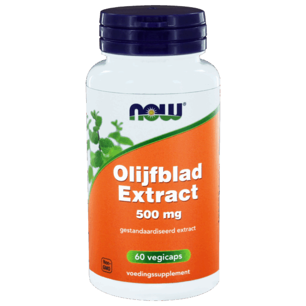 NOW Olijfblad Extract 500mg Tabletten