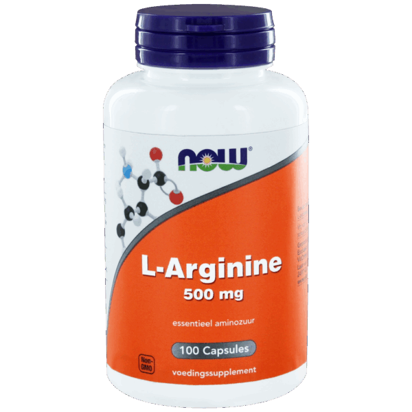 NOW L-Arginine 500mg Capsules