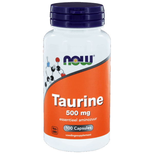 NOW Taurine 500mg Capsules