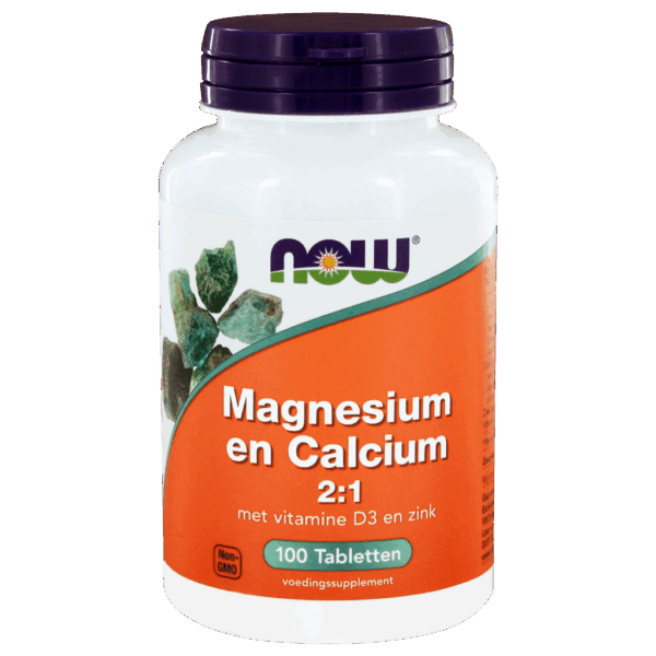 NOW Magnesium & Calcium 2:1 Tabletten
