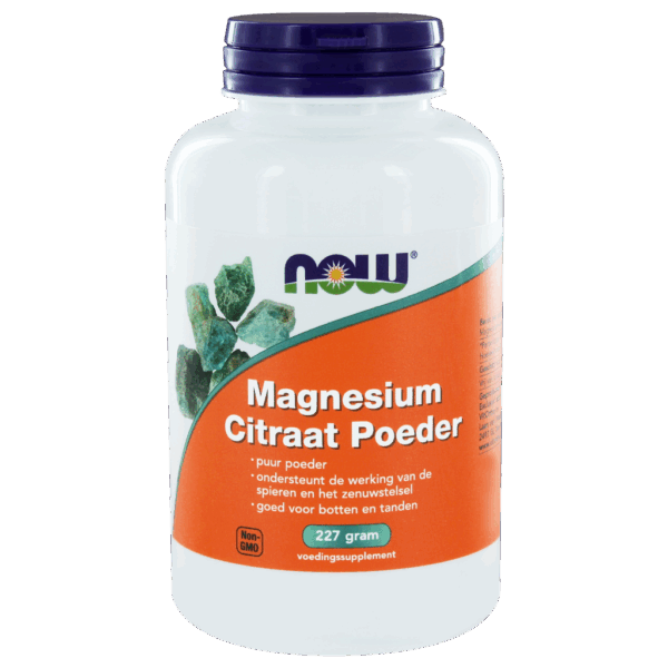 NOW Magnesium Citraat Poeder